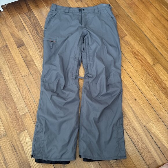 686 Authentic Standard Snowpants Men's Gray 5000mm Thermal 4 Size X-Large - Picture 1 of 8